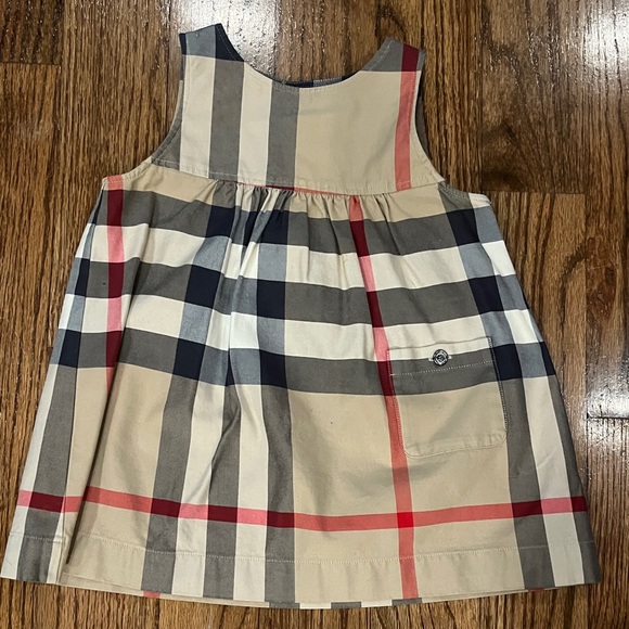 Burberry plaid dress size 18 months - Picture 5 of 8